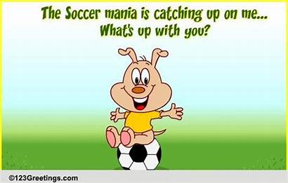Sports Greeting Ecards Soccer