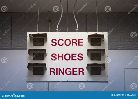 Horseshoe Scoreboard Stock Photo Image Of Ringer Sign 24353236