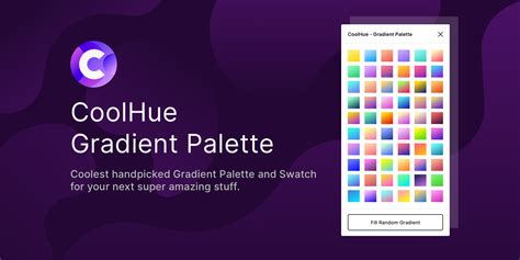 Figma Coolhue Gradient Color Palette Coolhue Is The Coolest