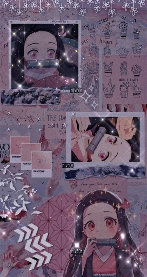 Nezuko ️ Anime Wallpaper Iphone Pink Wallpaper Anime Cute Anime