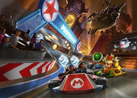 Mario Kart Ride Details For Super Nintendo World