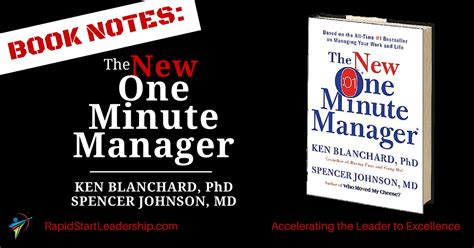Book Notes The One Minute Manager