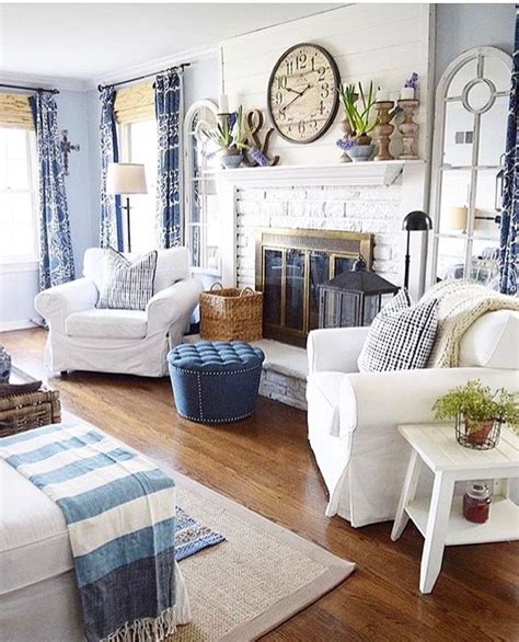 Pin By Kathy Obrien On Home Farmhouse Decor Living Room Cottage