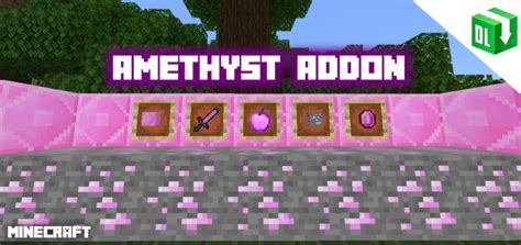 Maybe you would like to learn more about one of these? Amethyst Ore Add-on V1 | Minecraft PE Mods & Addons