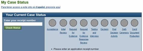 2017 how to check your immigration case status uscis create an account on my uscis. USCIS : Your Case Cannot be Found at This Time in Case ...