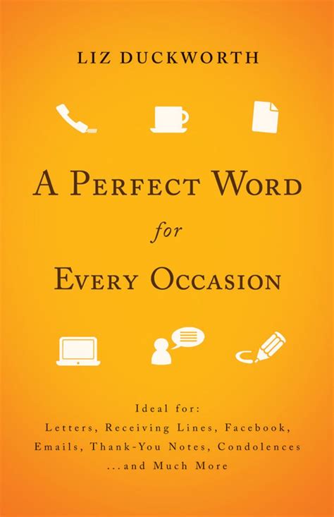 A Perfect Word For Every Occasion Ebook Perfect Word Words Words