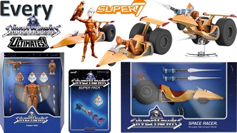 Every Super7 Silverhawks Ultimates Wave 5 Copper Kid Space Racer And