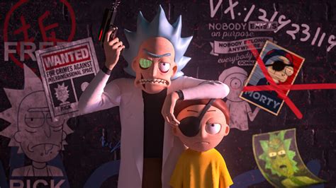 Evil Rick And Evil Morty 4k 72200 Wallpaper Pc Desktop