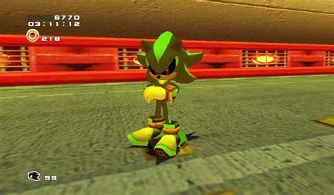 Android Shadow Green From Shadow The Hedgehog Sonic Adventure 2 Mods
