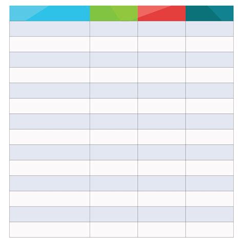 Free Printable Blank Spreadsheet Templates Printable Templates