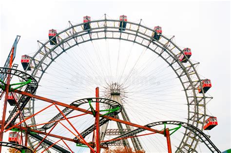 Vienna Austria October 27 2015 Giant Ferris Wheel In Prater