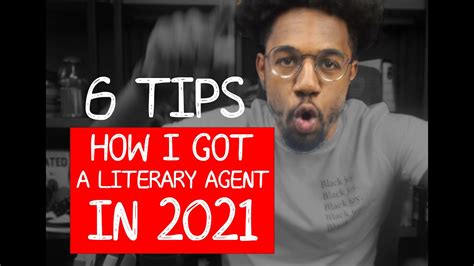 6 Tips On How To Get A Literary Agent In 2021 Youtube