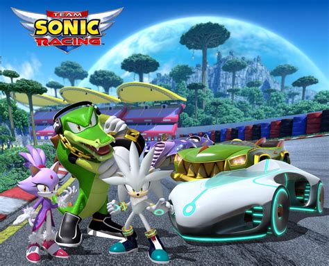 Team Sonic Racing Reveals Silver The Hedgehog Blaze The Cat And