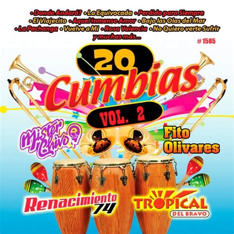 20 Cumbias Vol 2 De Various Artists Napster