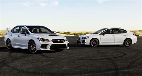 Subarus New 2020 Wrx And Wrx Sti Series White Limited Edition Would