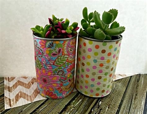 Adorable And Creative 10 Ways To Upcycle Tin Cans