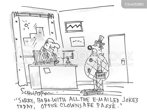 Office Clown Cartoons And Comics Funny Pictures From Cartoonstock