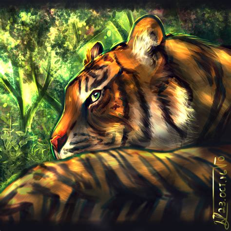 Tiger By Pokemonpassage On Deviantart