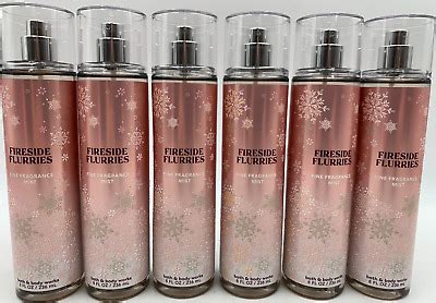 Bath Body Works Fireside Flurries Fine Fragrance Mist Fl Oz S N EBay