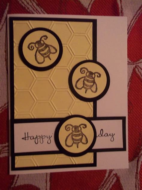 Maybe you would like to learn more about one of these? Bee Card for a Birthday! | Bee cards, Happy birthday cards, Homemade cards