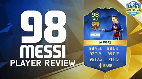 Fifa 16 Lionel Messi Tots 98 First Review In The World Youtube