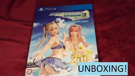 Unboxing Dead Or Alive Xtreme 3 Fortune Collectors Edition English