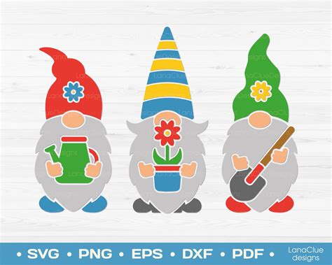 Gnomes Svg Gnome Bundle Svg Garden Gnomes Svg Gnome Etsy The Best