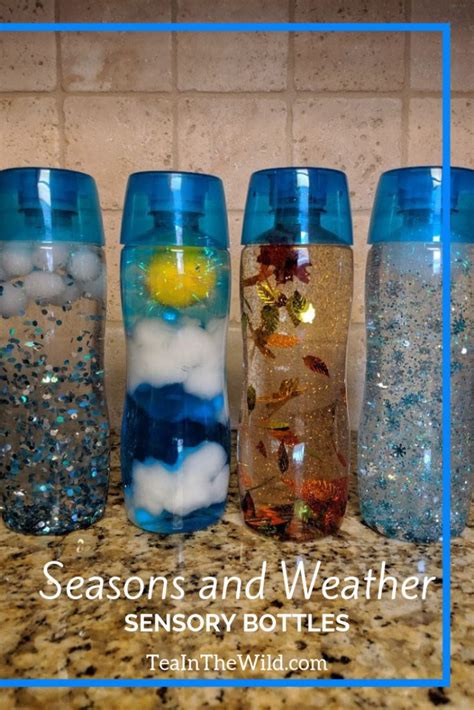 seasons  weather sensory bottles tea   wild sensory bottles