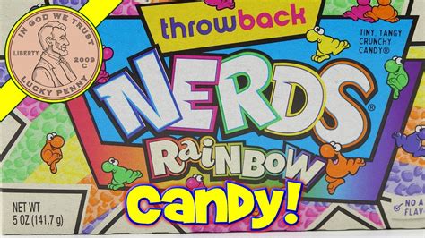 Throwback Rainbow Nerds Theater Candy Box Youtube