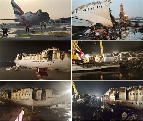 Pics Video Trivandrum To Dubai Aeroplane Accident Emirates Flight