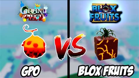 Blox Fruits Magma Vs Magu Gpo Youtube