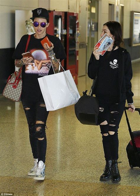 Ruby Rose And Jessica Origliasso Fly Out To Spend Christmas Together Ruby Rose Ruby Rose