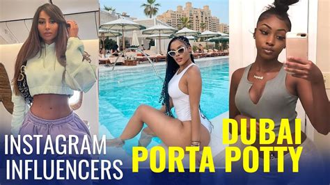 Dubai Porta Potty Confessions From Instagram Models In Dubai Youtube