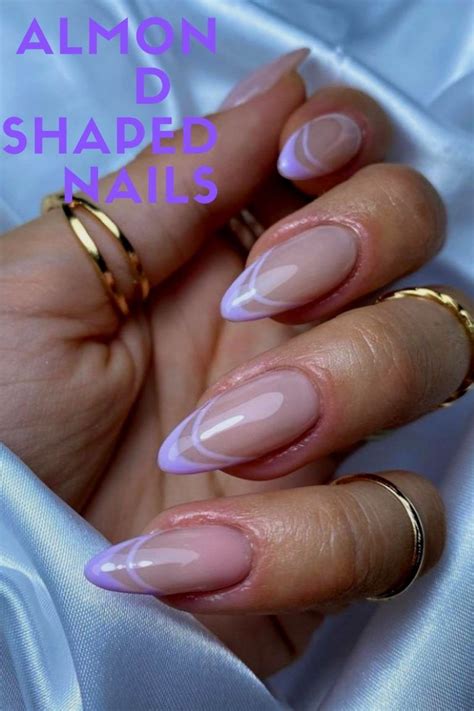 35 Simple And Beautiful Almond Shaped Nail Designs In 2021 Almond
