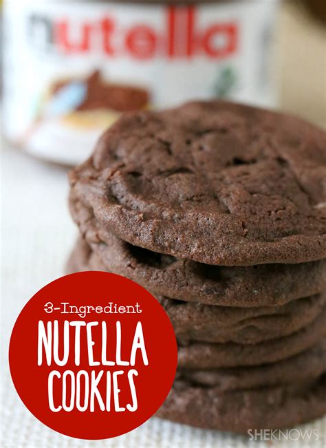 Maybe you would like to learn more about one of these? Homemade Nutella Cookies With Only 3 Ingredients — Need We ...