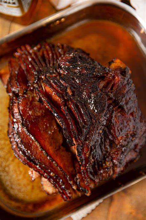 Bourbon Glazed Ham Is An Easy Flavorful Main Dish For The