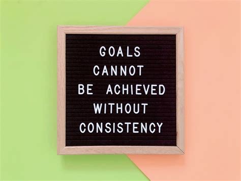 55 Consistency Quotes To Help You Keep Your Eyes On The Prize Hipinvites