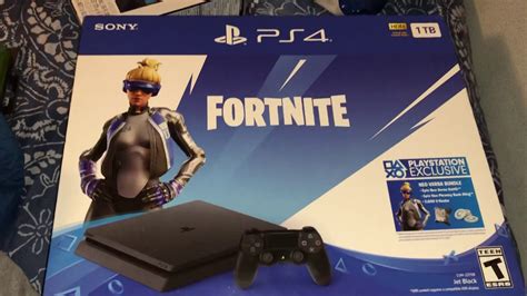 New Ps4 Fortnight Unboxing 1tb Youtube