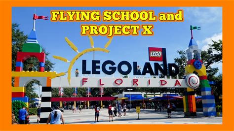The Flying School And Project X At Legoland Florida On Ride Pov Youtube