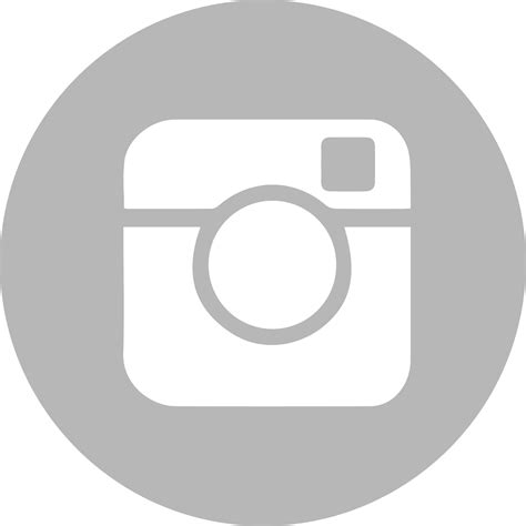Instagram Logo Grey Png - Instagram Logo Png Grey, png, transparent png