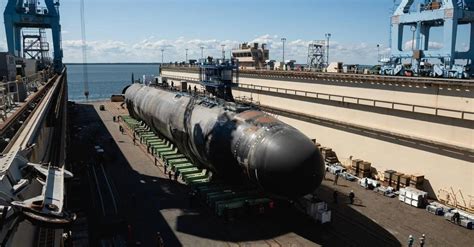 Unveiling The Virginia Class Submarine Ssn 796 At Huntington Ingalls