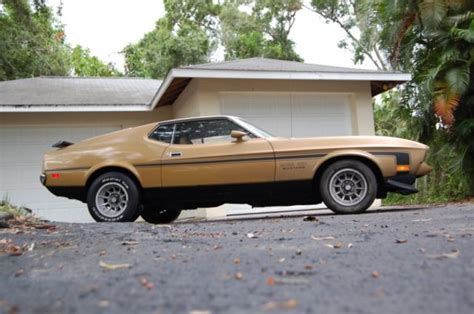 1972 Ford Mustang Mach 1 351 Ho Rare R Code Original Survivor Barn