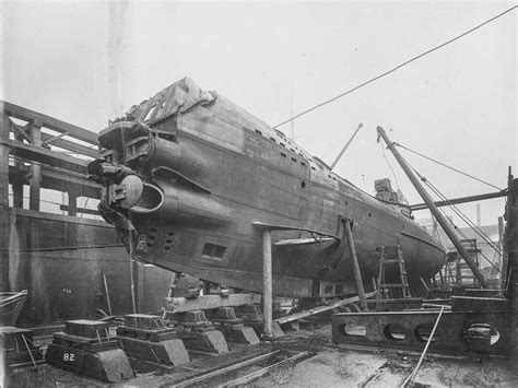 Inside The German Submarine Sm Ub 110 1918
