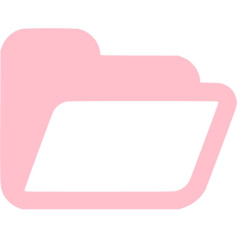 Pink Folder 3 Icon Free Pink Folder Icons