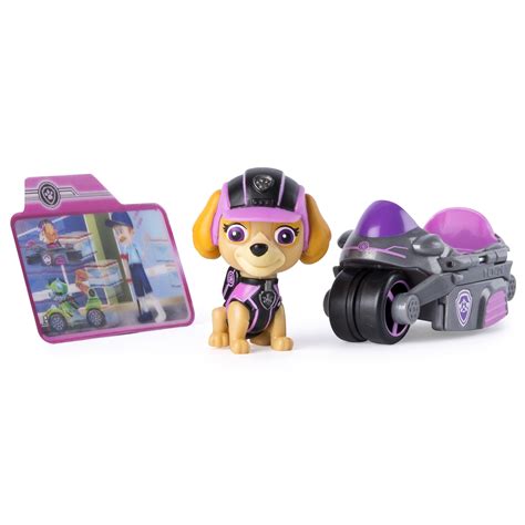 Paw Patrol Mission Paw Skyes Cycle Figure And Vehicle