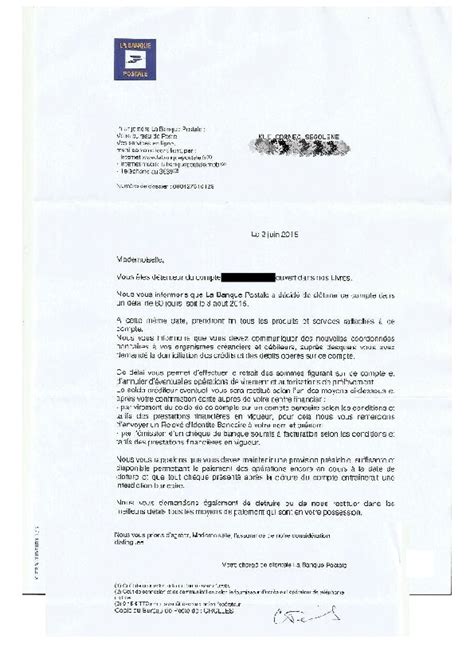 Livret A La Banque Postale Lettre Procuration Livret Ccp Resiliation