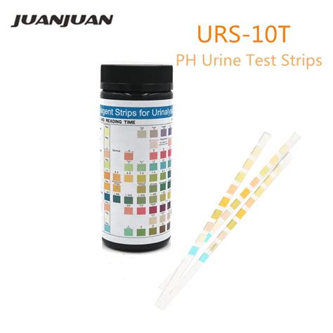 100 Strips Urs 10t Ph Urine Test Strips Urinalysis Reagent 10
