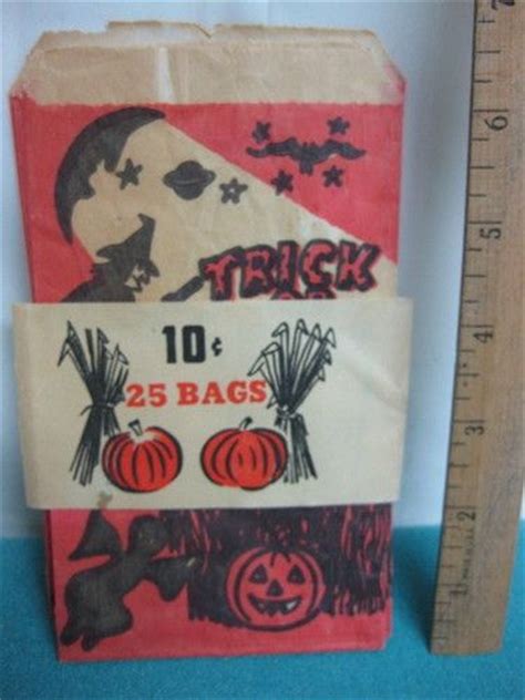 32 Best Images About Vintage Halloween Treat And Candy Bags On Pinterest