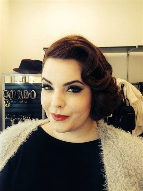 Key Looks For The Christmas Party Season With Amanda From Lipstick Curls Retro Hairstyles
