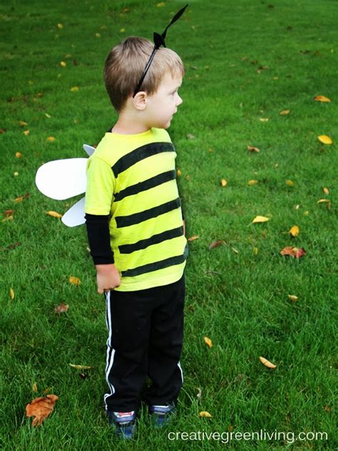 Bumble Bee Costume Tutorial Inexpensive No Sew Creative Green Living